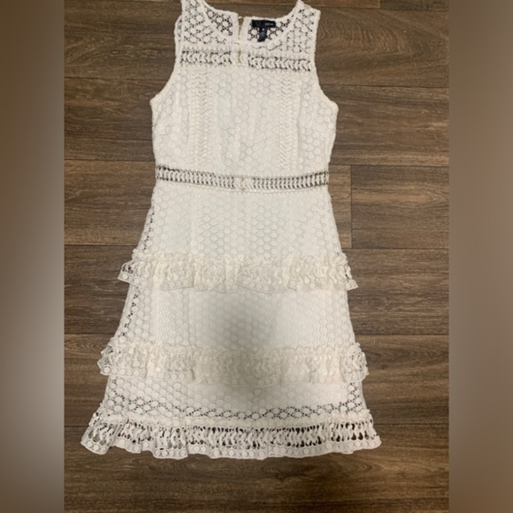 AQUA lace ruffle dress sz small-0020